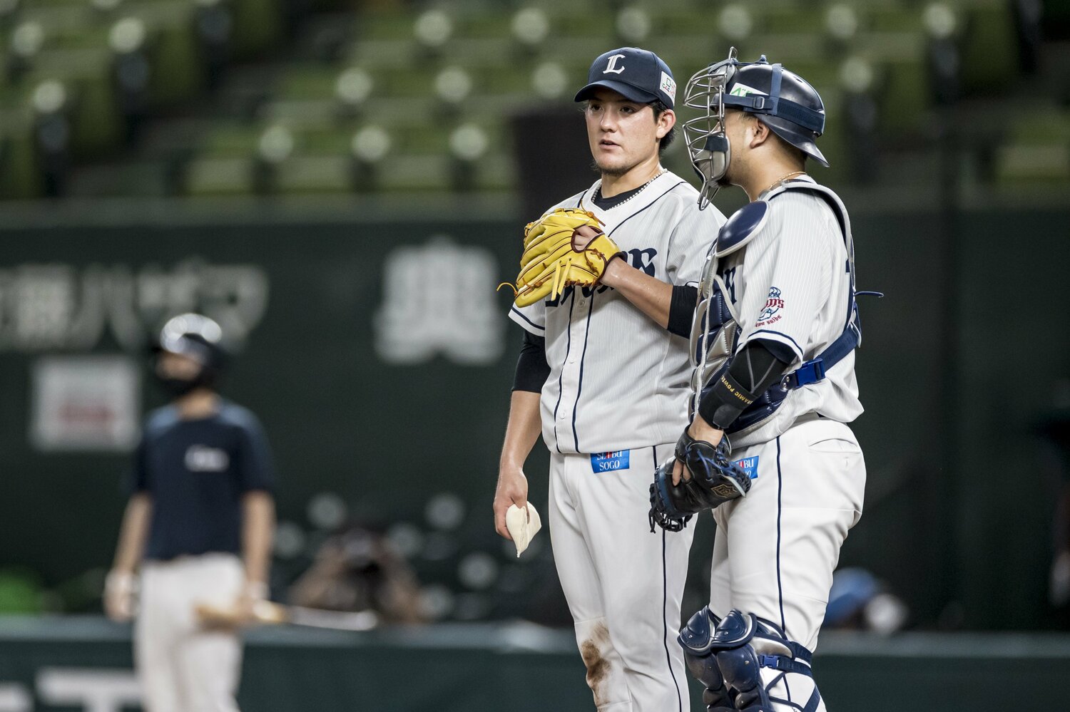 沖縄尚学高、岐阜経済大を経て17年ドラフト5位で西武に入団。プロ3年目の20年に一軍デビューを果たした（写真は2020年7月5日オリックス戦）©︎Kiichi Matsumoto