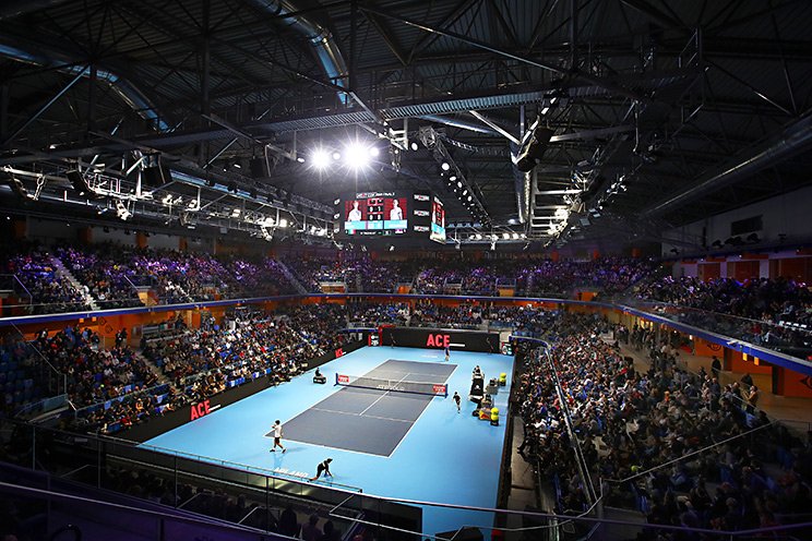 ネクストジェン・ATPファイナルズでは『ホークアイ・ライブ』が導入されている©Getty Images
