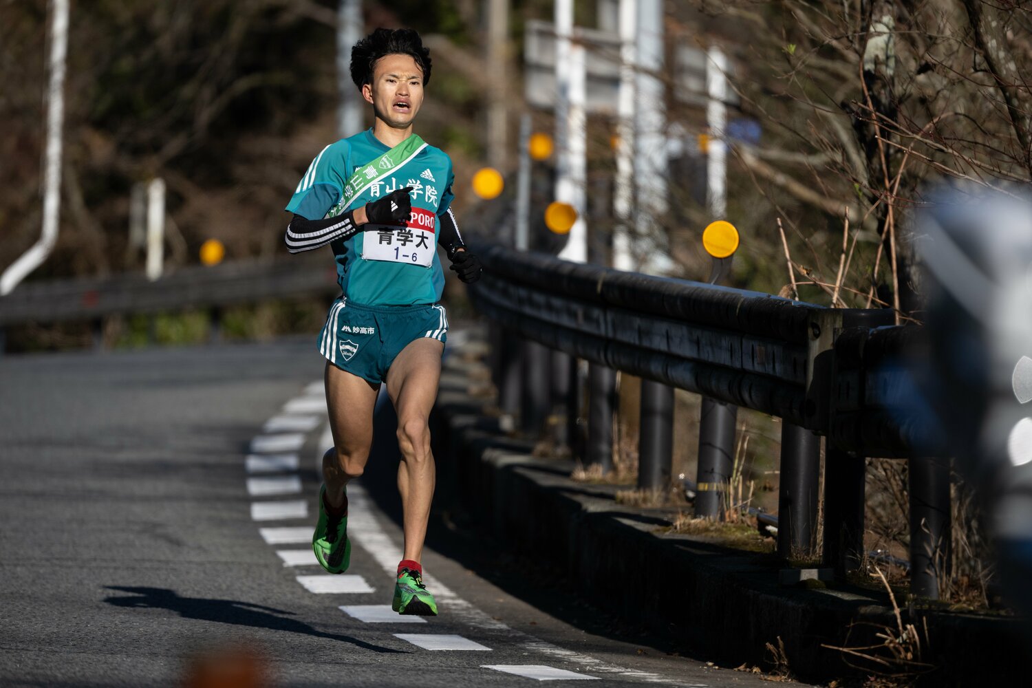 6区・西川魁星は区間20位。復路は厳しいスタートになった　©Nanae Suzuki