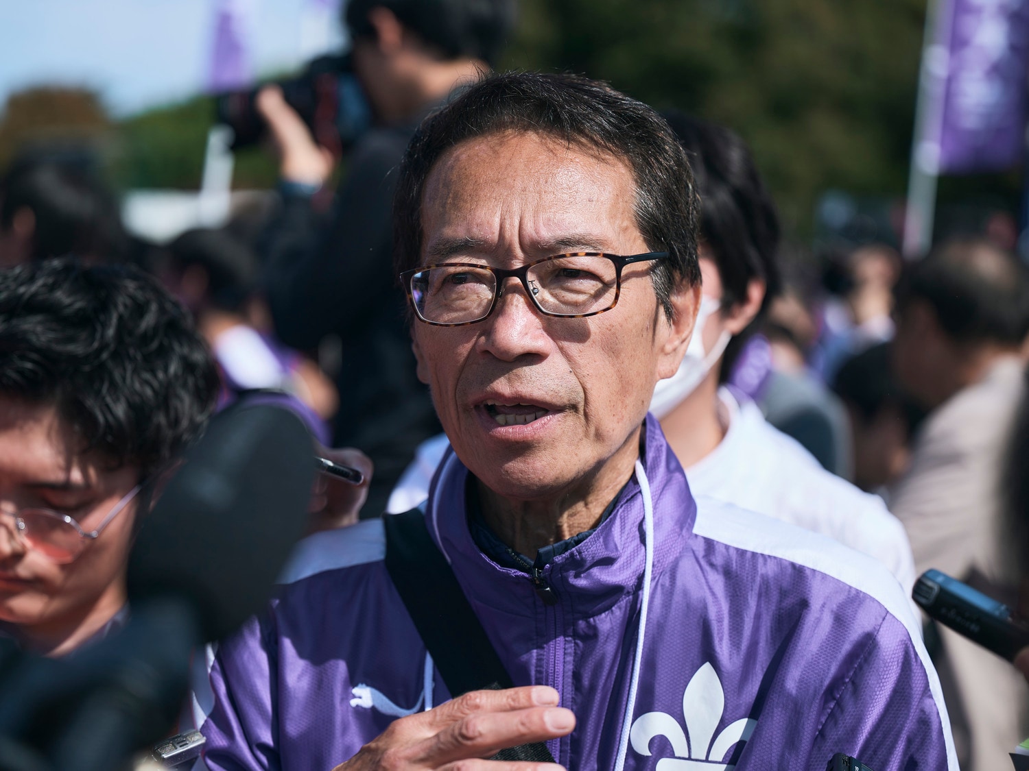 原田総監督　©Yuki Suenaga