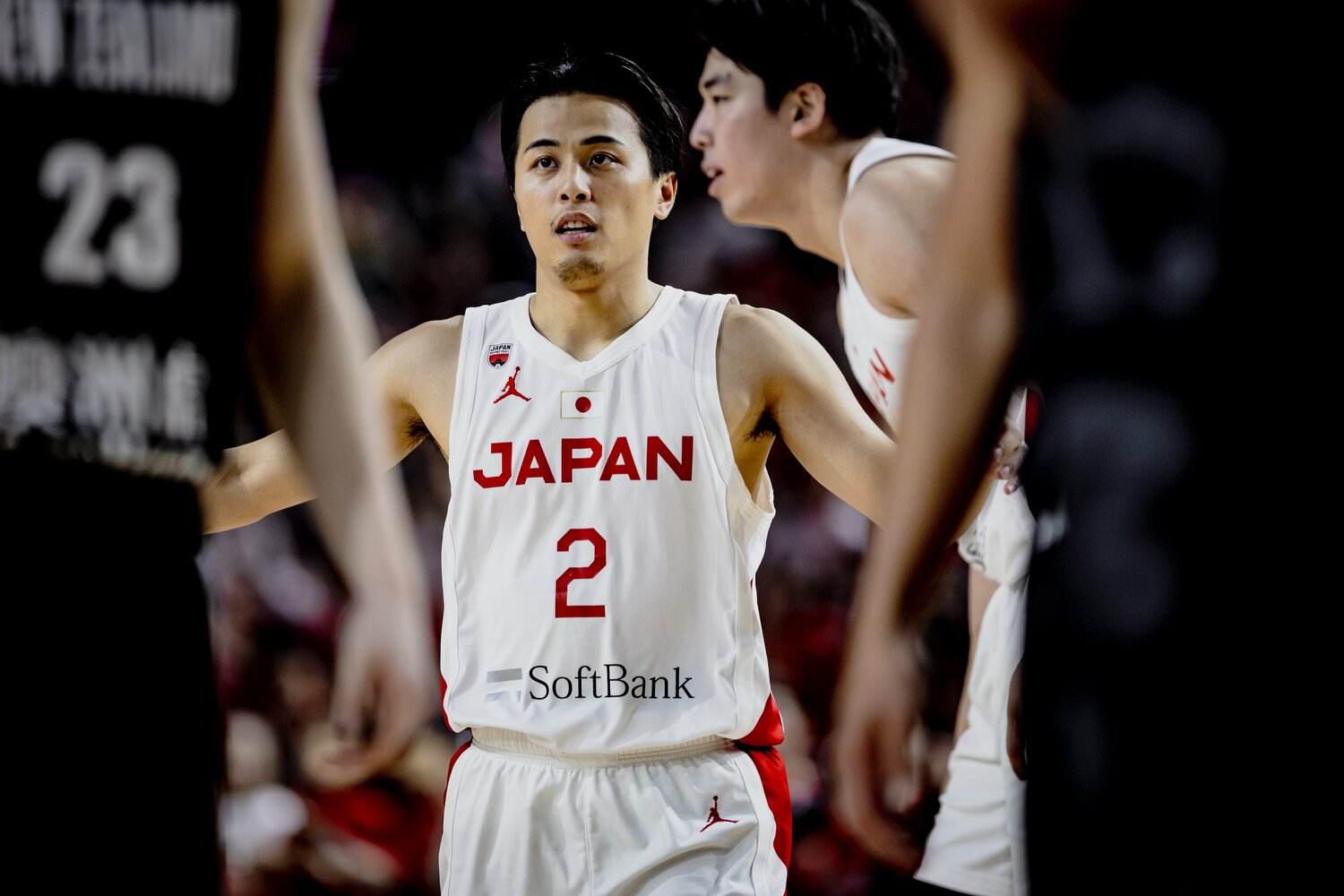 クラブでのキャプテン就任当初は「声出しは恥ずかしい」と言っていた富樫　©︎Kiichi Matsumoto