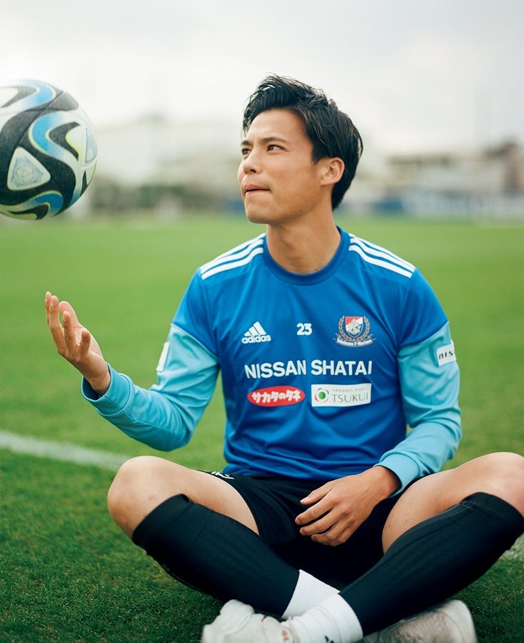 30歳の現在は横浜F・マリノスに所属する宮市。18歳で加入したアーセナルのことを語った　©︎Naoki Muramatsu
