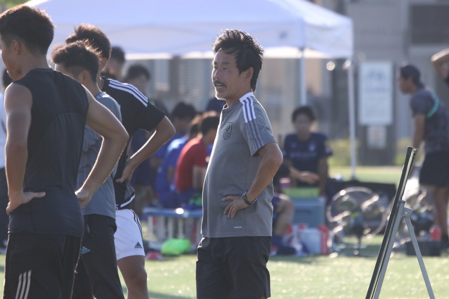 新潟医療服大学・佐熊裕和監督　©︎Takahito Ando