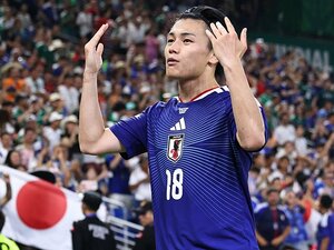 4月に愛娘誕生「僕の原動力は家族…妻もそうだし」上田綺世はなぜ“18番”を大事にするか「ウエダ、名誉なことだ」父が憧れたドイツ伝説FWも大喜び