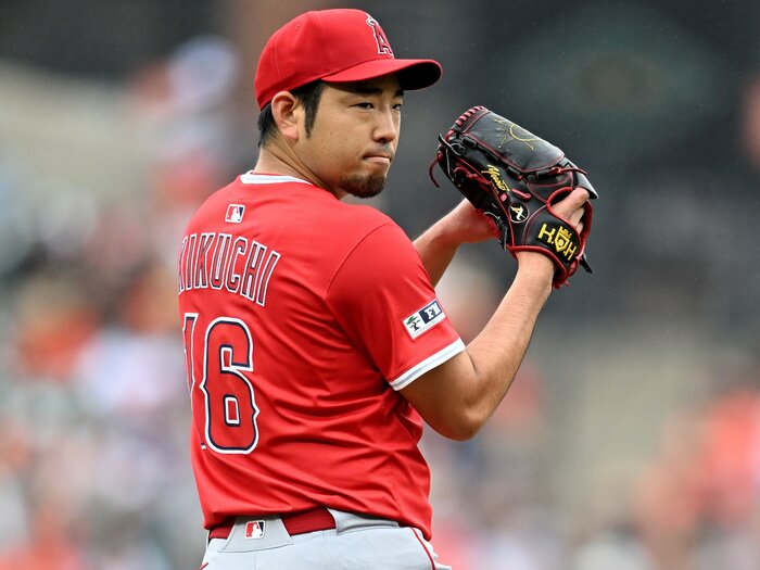「ナゼ過密日程のほうが好成績？」エンゼルスのエースになった菊池雄星（34歳）の今…「スイーパーを辞めた」本人が明かしたターニングポイント＜Number Web＞ photograph by Getty Images