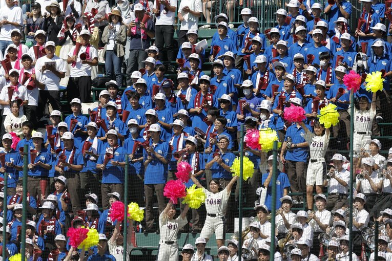 大阪桐蔭はブラスバンドも強豪として知られる　©Shigeki Yamamoto