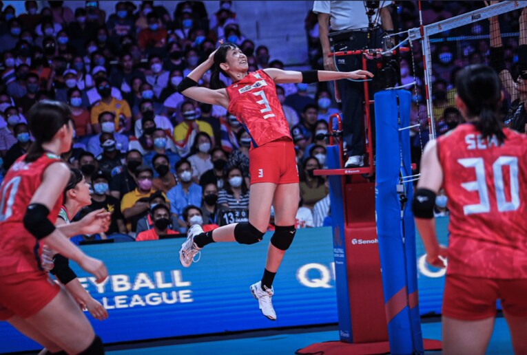 ネーションズリーグ予選ラウンド・タイ戦　©︎FIVB