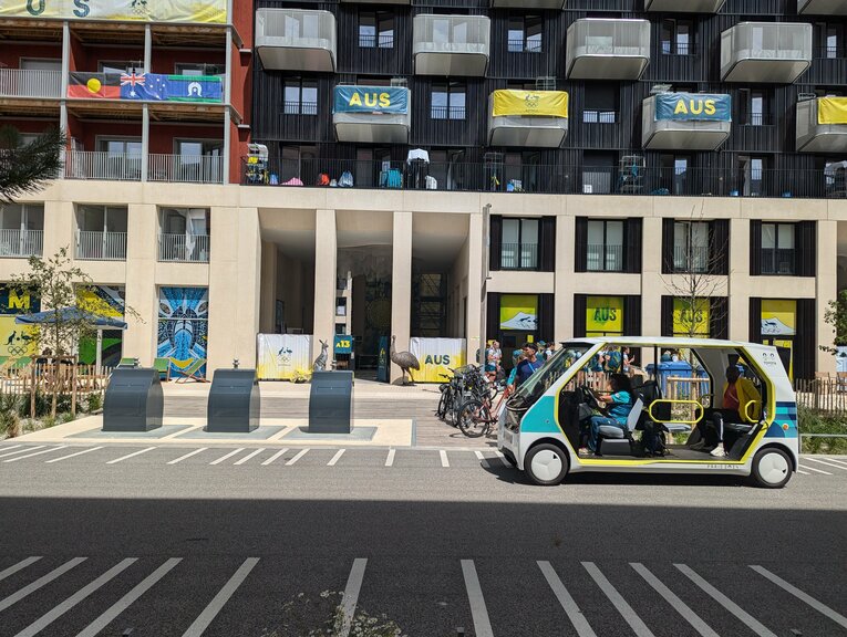 パリ五輪の選手村（全56枚）©JMPA