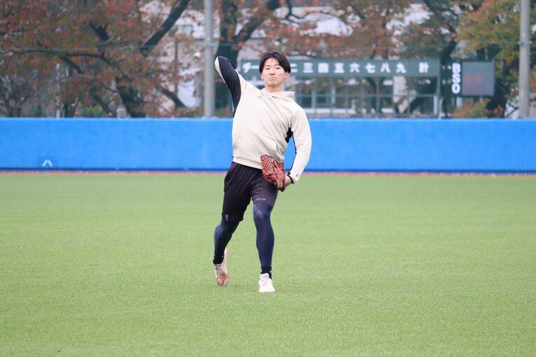 今年の楽天ドラ1・荘司康誠　©Genki Taguchi