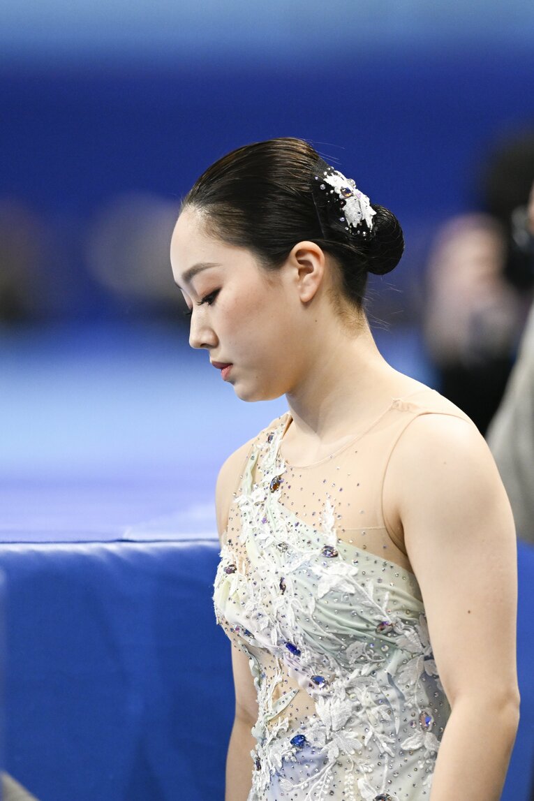 北京五輪団体戦SP　©Asami Enomoto/JMPA