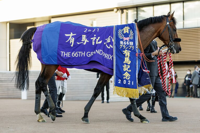 3歳時には有馬記念も制覇（2021年）©Kiichi Matsumoto