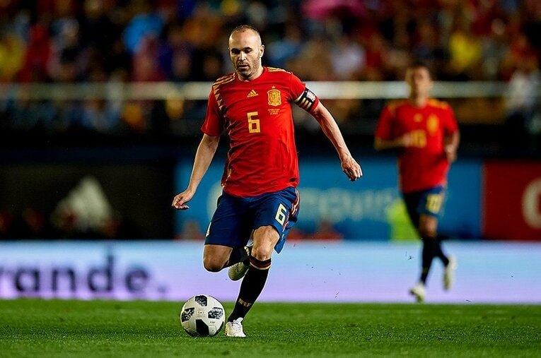 W杯後にはJリーグへと参戦するイニエスタ。 ／ photograph by Getty Images