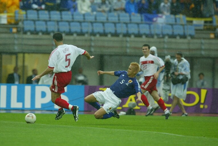 2002年日韓W杯、日本vsトルコ　©JMPA