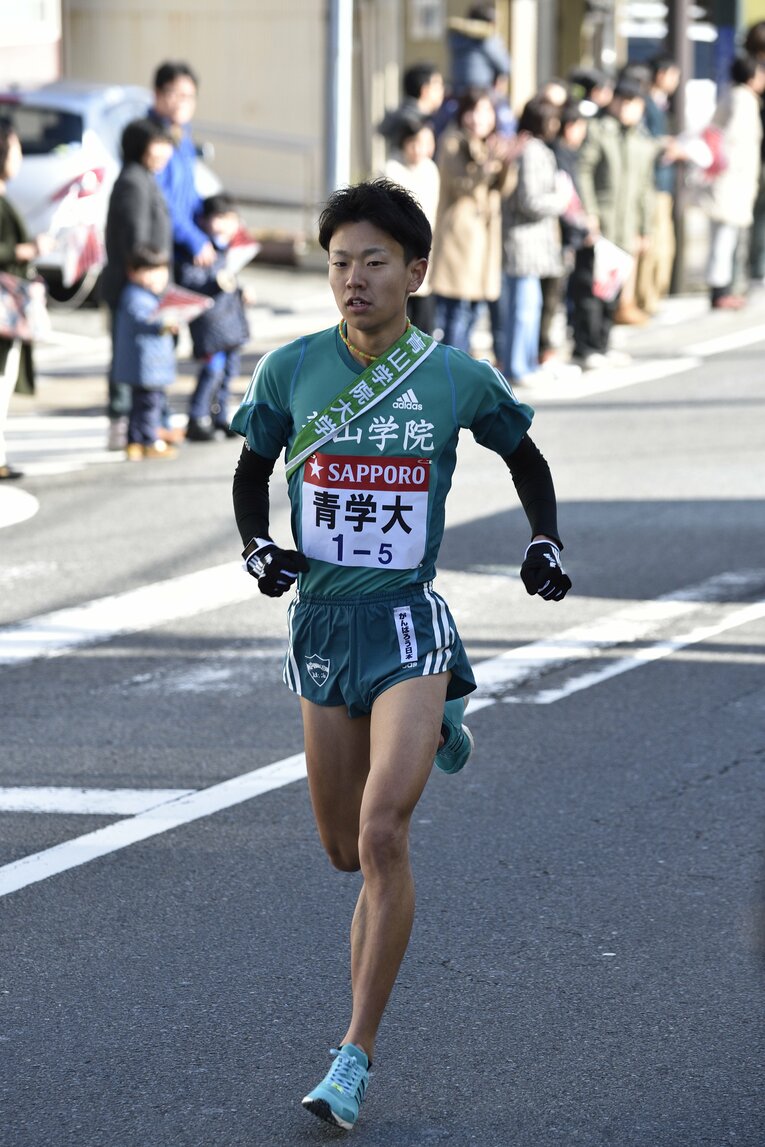 神野大地（青学大）　©Sports Graphic Number