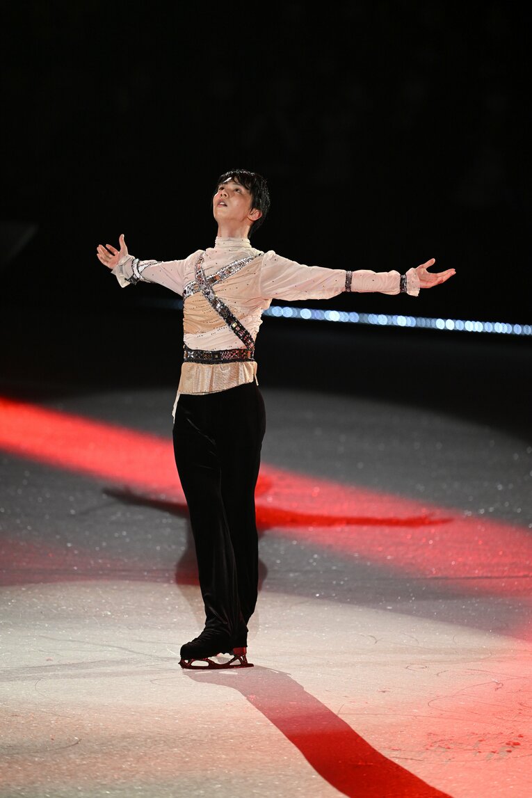 アイスショー「プロローグ」で演じた『ロミオ＋ジュリエット』　©Asami Enomoto