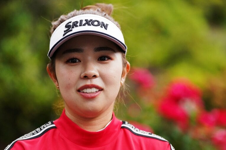 全米女子プロゴルフ選手権で2位に入り、逆転でパリ五輪代表の座をつかんだ山下美夢有（22歳） ／ photograph by Shizuka Minami