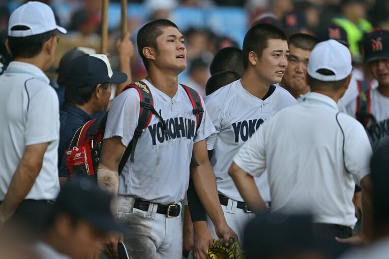 【名シーン】甲子園名試合…横浜vs県岐阜商の現地カット　©Hideki Sugiyama