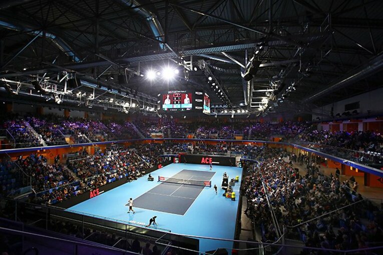 ネクストジェン・ATPファイナルズでは『ホークアイ・ライブ』が導入されている©Getty Images