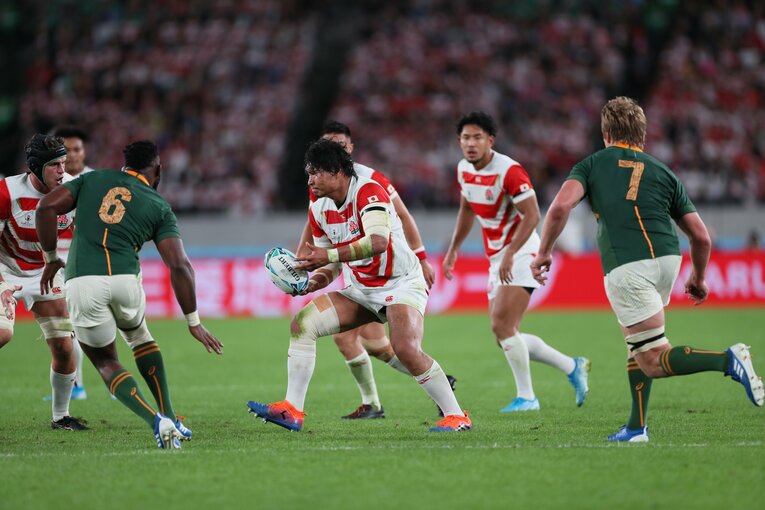 2019年ラグビーW杯準々決勝・南アフリカ戦　©︎Naoya Sanuki