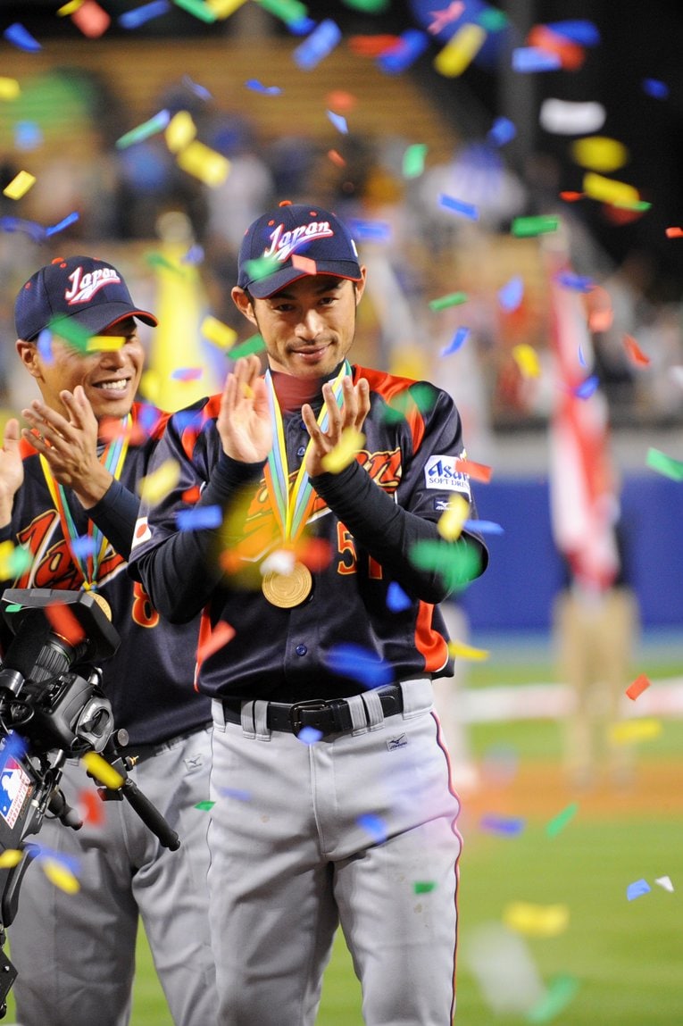 2009年WBCで2大会連続の優勝を遂げた日本代表のイチロー　©︎Naoya Sanuki