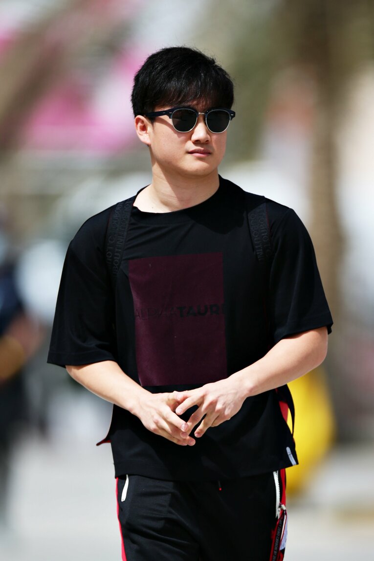 バーレーンGPの角田裕毅　©Red Bull Content Pool