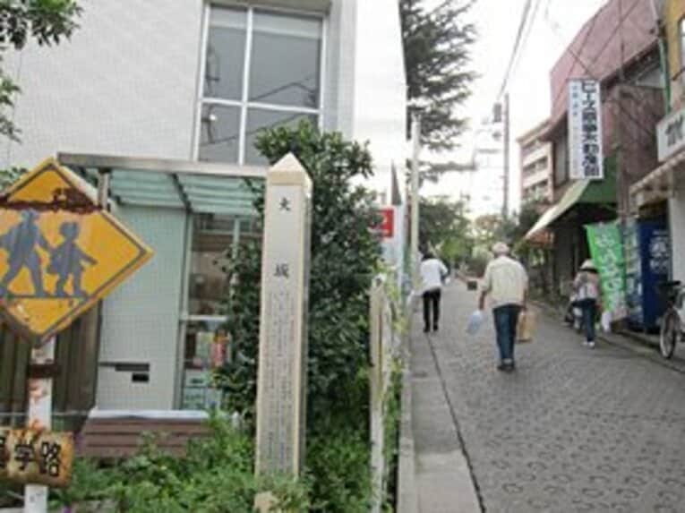 お年寄りにはちょっとキツイ大坂。やたらと老人が多いこの辺り。団地住民の高齢化を感じさせる街の風景でした