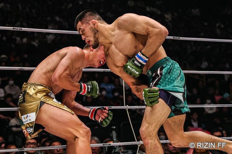 ラジャブアリ・シェイドゥラエフvs.久保優太　©RIZIN FF