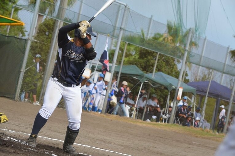 中学時代の松川　画像提供：川端末吉監督