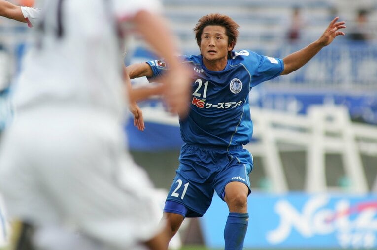 2008年の星野　©J.LEAGUE
