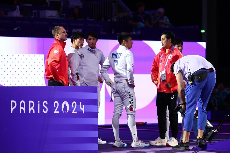 惜しくも決勝でハンガリーに敗れた日本　©Ryosuke Menju/JMPA