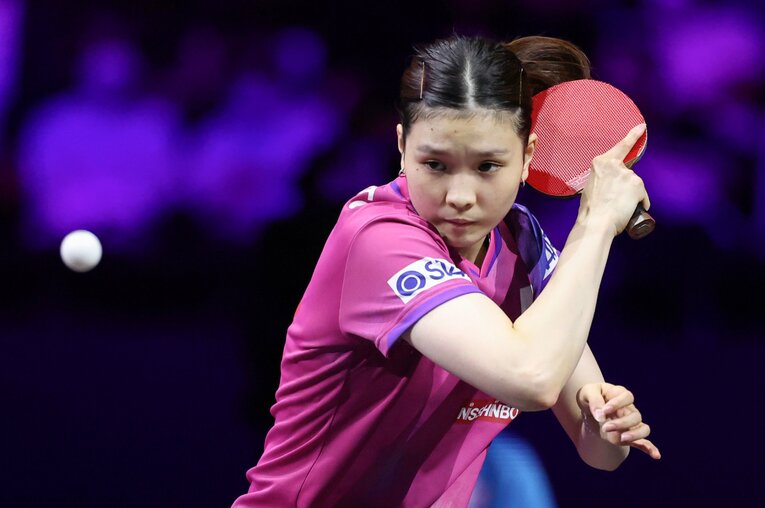 世界ランキング10位、世界で活躍するカットマン・橋本帆乃香【スワイプすると次の写真もご覧になれます】　©JIJI PRESS