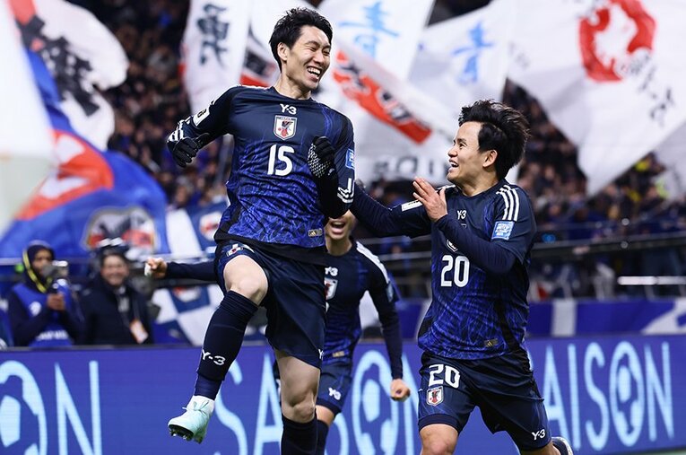 W杯出場を手繰り寄せるゴールを決めた鎌田大地。久保建英らが語った舞台裏とは　©JFA/AFLO