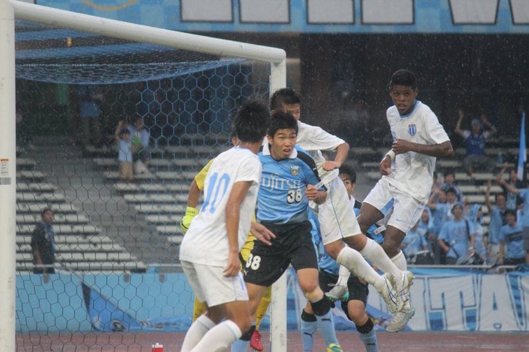 プリンスリーグで川崎フロンターレU-18と対戦　©Takahito Ando