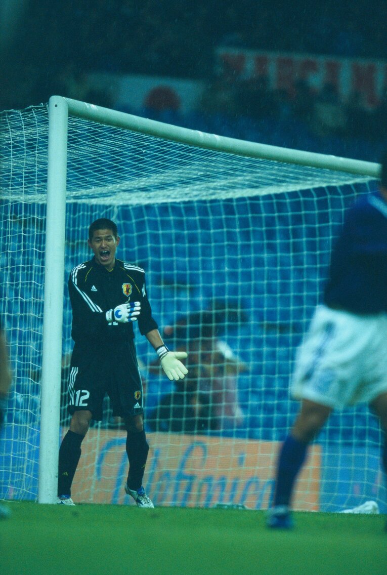 2002年キリンチャレンジカップ　©Kazuaki Nishiyama