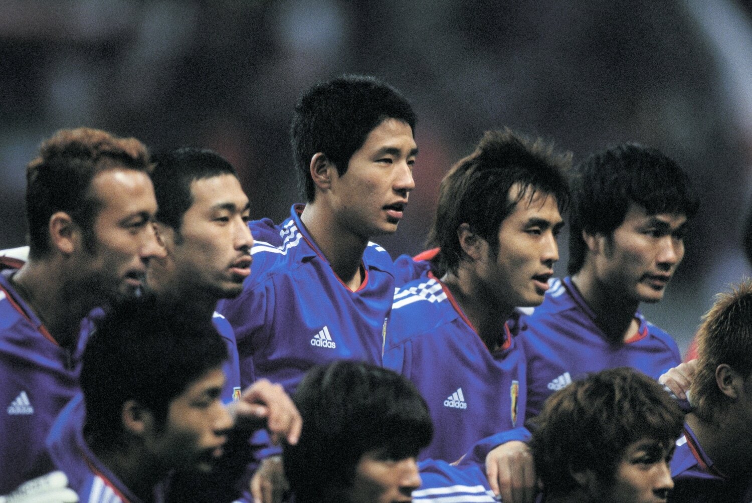 2004年2月、U-23日本代表のテストマッチに出場した平山相太（当時18歳）。同年のアテネ五輪にも最年少出場を果たす　©︎AFLO