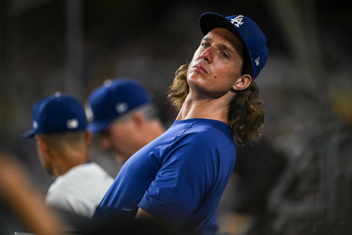 今季、先発陣の一人として活躍するも、ケガのため離脱したタイラー・グラスノー ©Nanae Suzuki