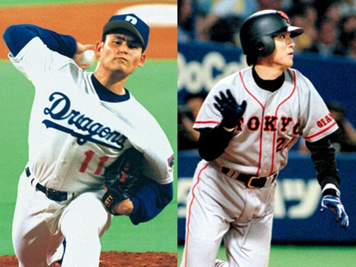 <熾烈なるライバルの決闘>川上憲伸×高橋由伸「22打数1本塁打の伏線」<Number Web> photograph by KYODO