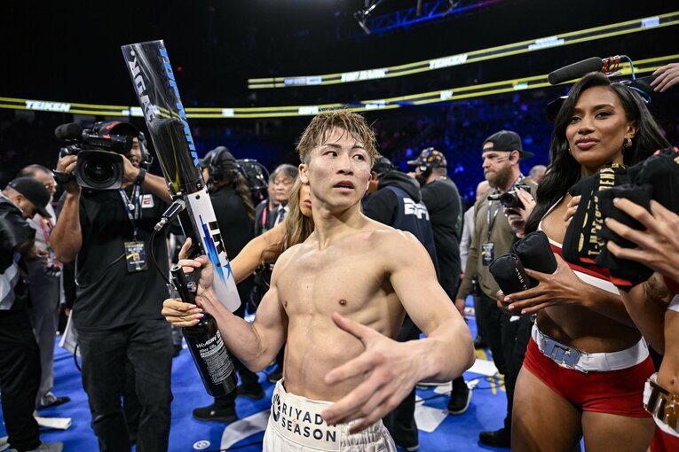 ラスベガスを大いに盛り上げ、重責を果たした井上尚弥　©Hiroaki Yamaguchi