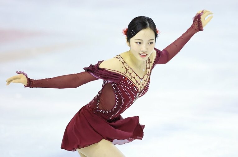 東京選手権で総合8位となり、東日本選手権に進出した本田真凜。現在、どのような思いで競技に取り組んでいるのか…？ ／ photograph by AFLO