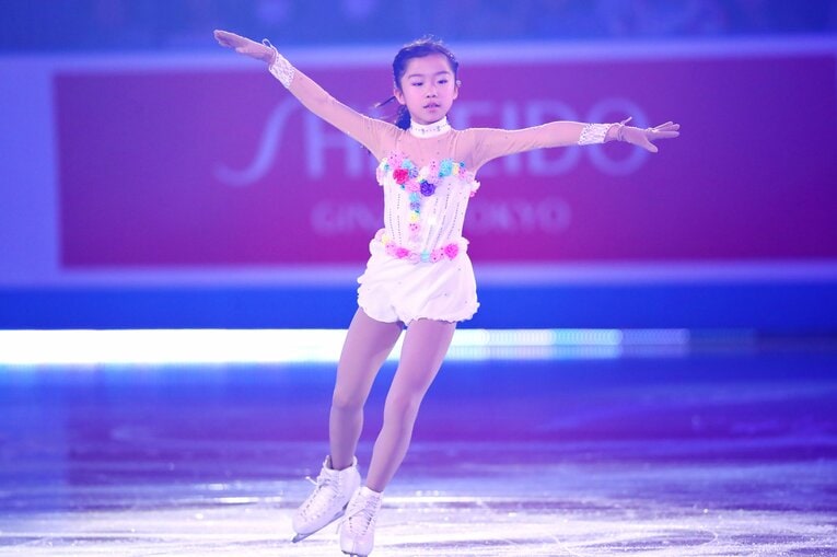 当時10歳の中井亜美【2枚目／全3枚】　©Naoki Nishimura/AFLO SPORT