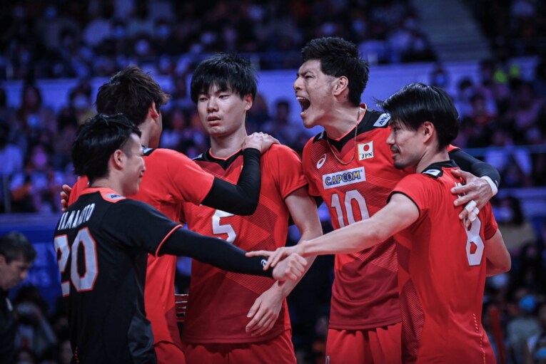 ネーションズリーグ・スロベニア戦　©︎FIVB