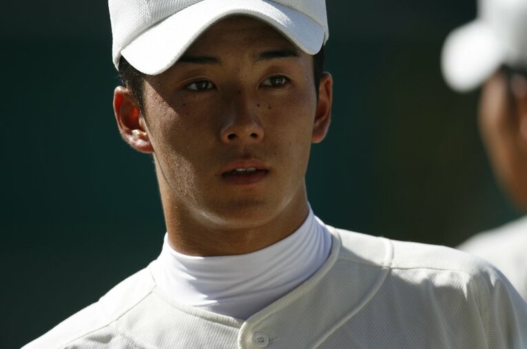 2006年夏の甲子園を制した早実・斎藤佑樹。その伝説が始まる前、西東京大会2回戦で都立高校を相手に苦戦を強いられていた ／ photograph by Naoya Sanuki