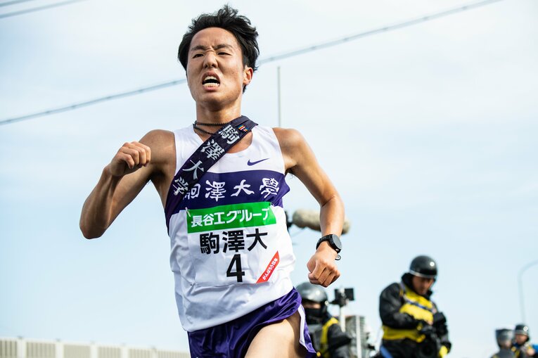 2019年全日本大学駅伝での神戸　©Shigeki Yamamoto