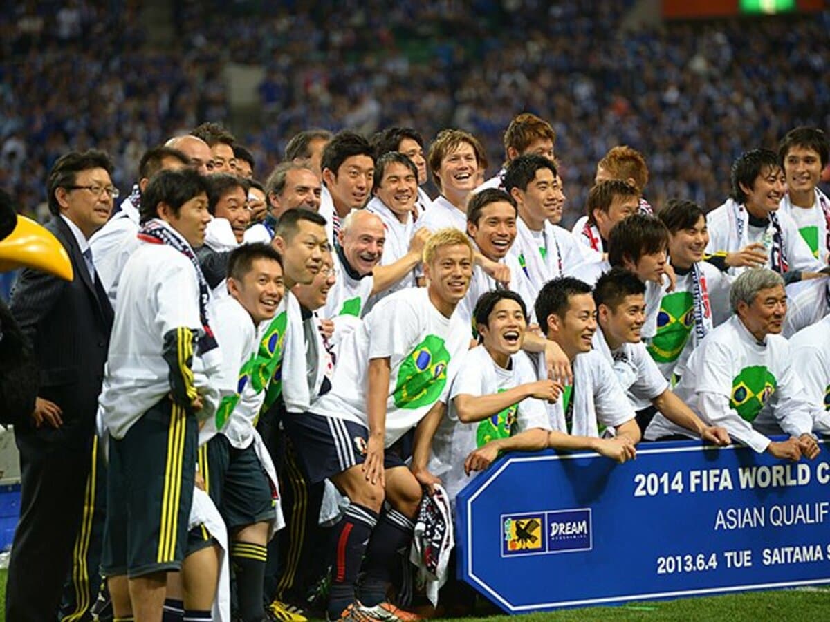 オーストラリアと引き分けw杯決定 日本代表の 本田効果 を検証する サッカー日本代表 Number Web ナンバー