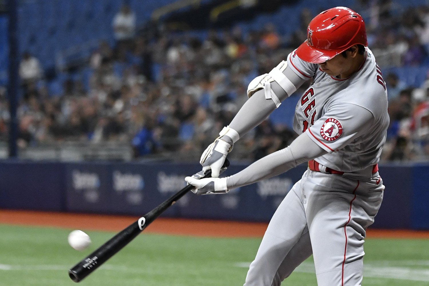 大谷の“看板越え24号”インパクトの瞬間©Getty Images