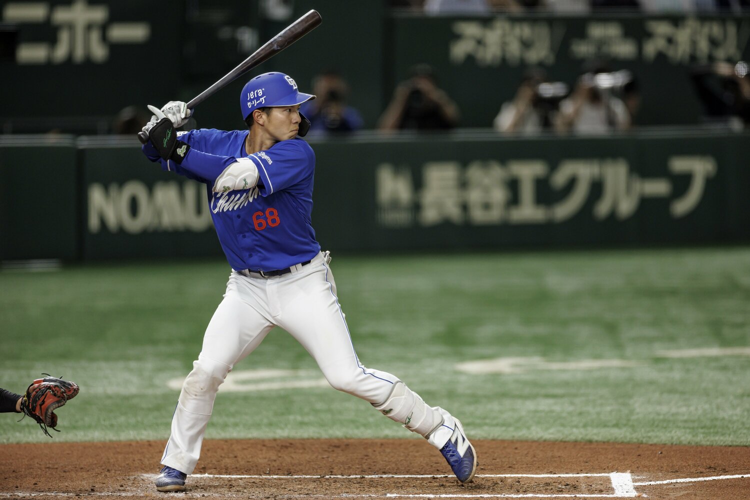 福永は規定打席不足ながら打率3割をマークした　©Kiichi Matsumoto