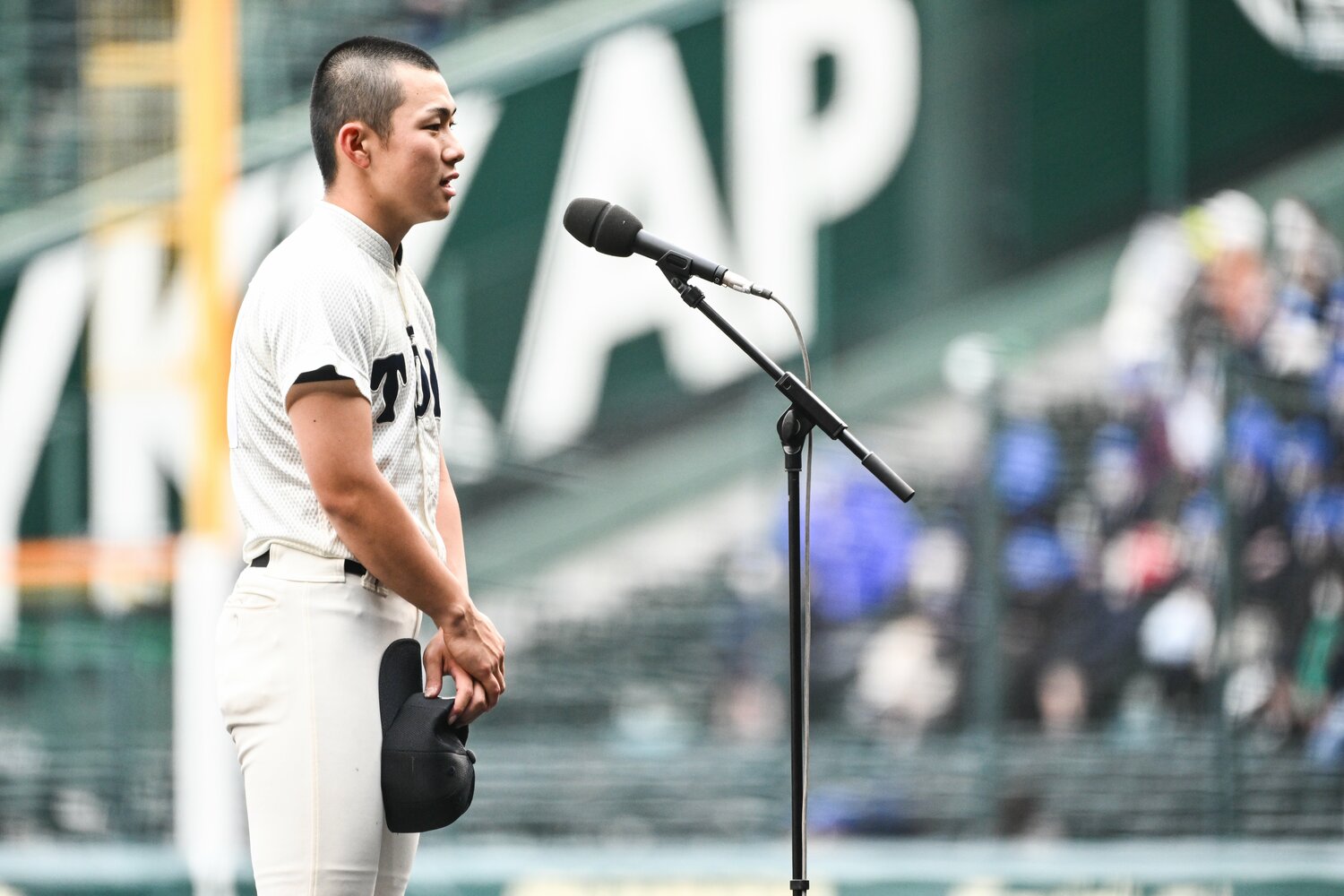 大阪桐蔭のキャプテン・星子天真 ©Nanae Suzuki