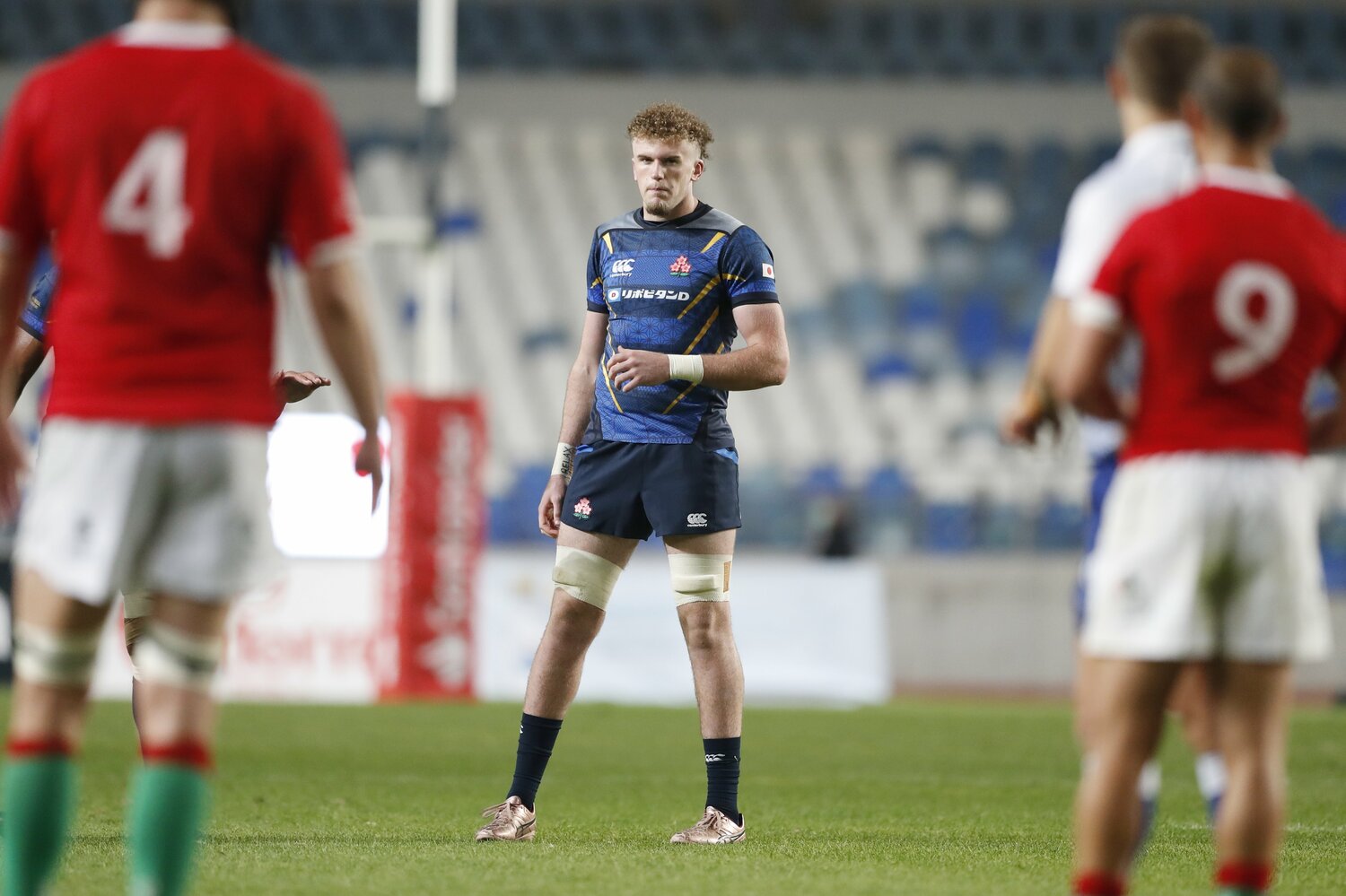 ポルトガル戦で代表初キャップを獲得したワーナー　©Mutsu Kawamori