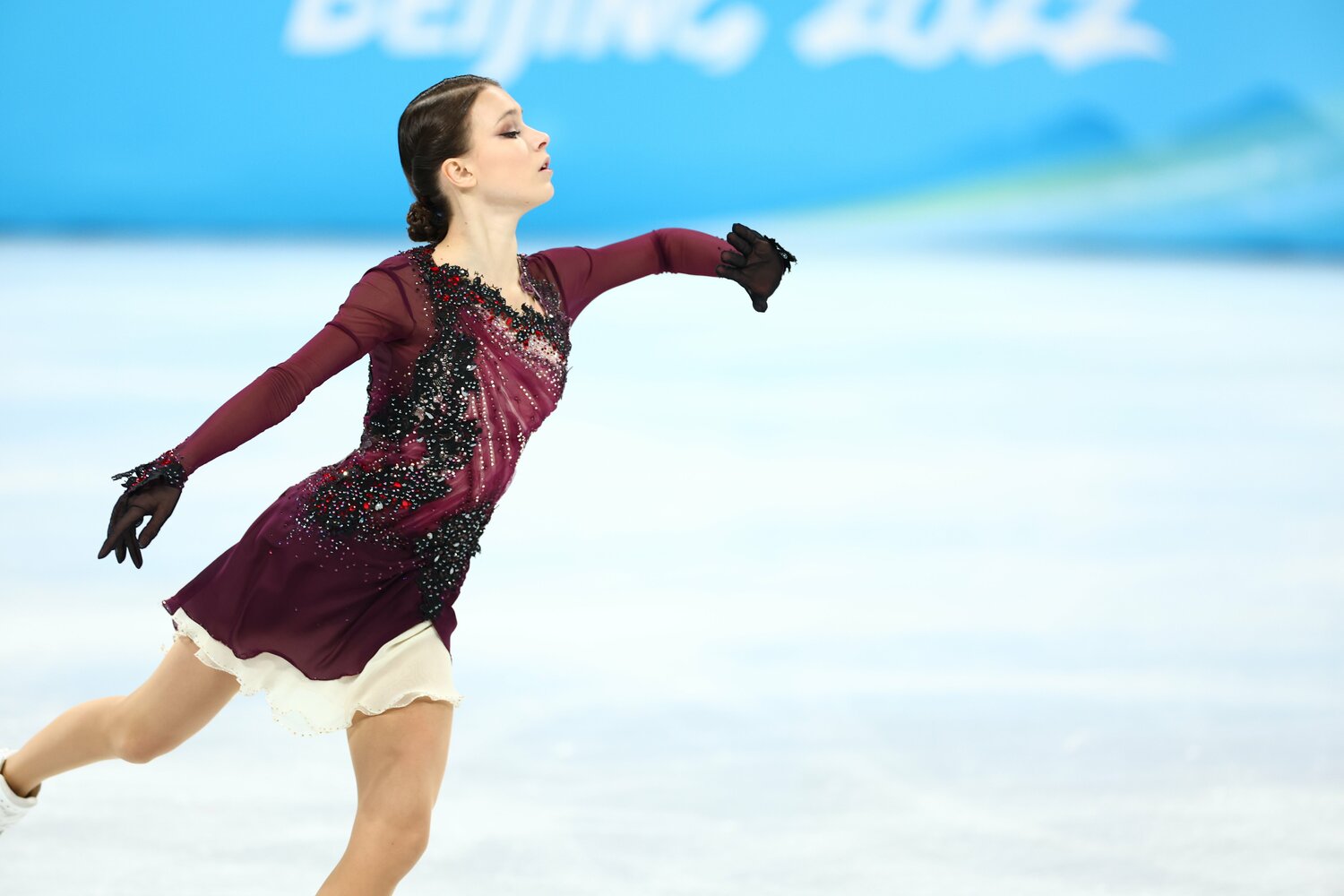 北京五輪では金メダルを獲得したシェルバコワ　©JMPA