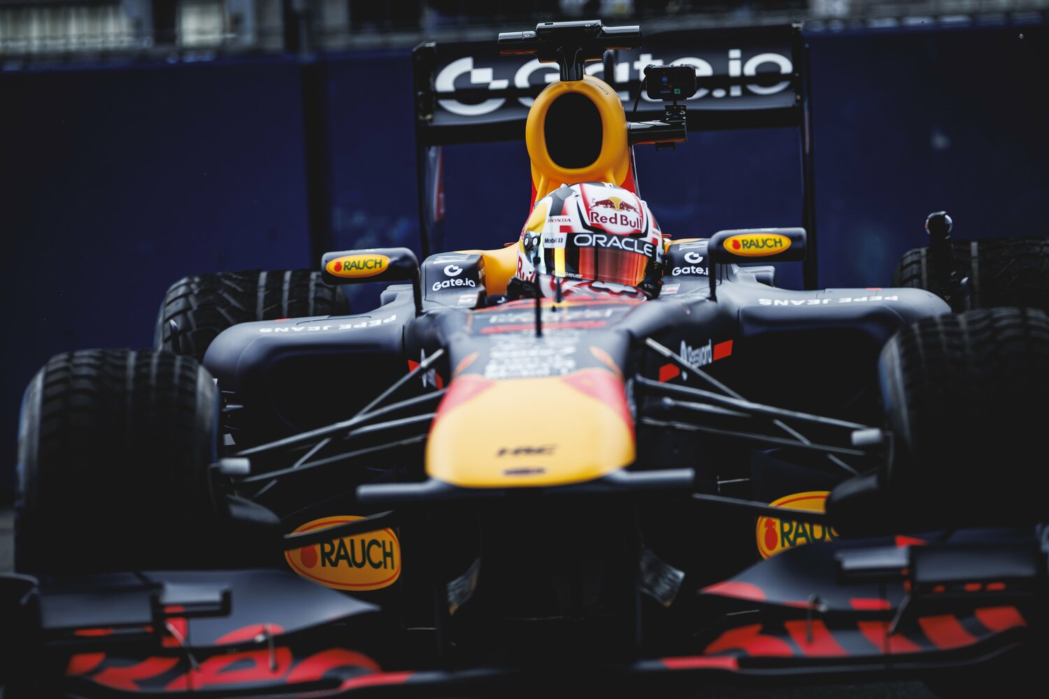 初めて駆った2011年のチャンピオンマシンにも即座に対応した角田　©Kiichi Matsumoto